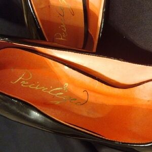 Privileged Black Heels